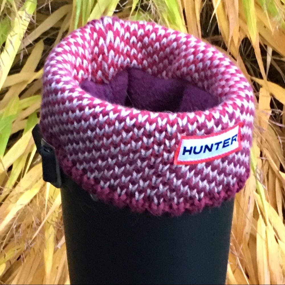 Hunter Tall Knit cuff Boot Socks